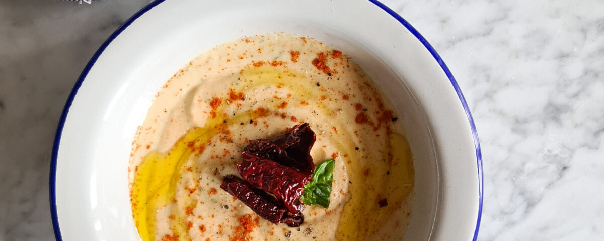 hummus di ceci e crusco