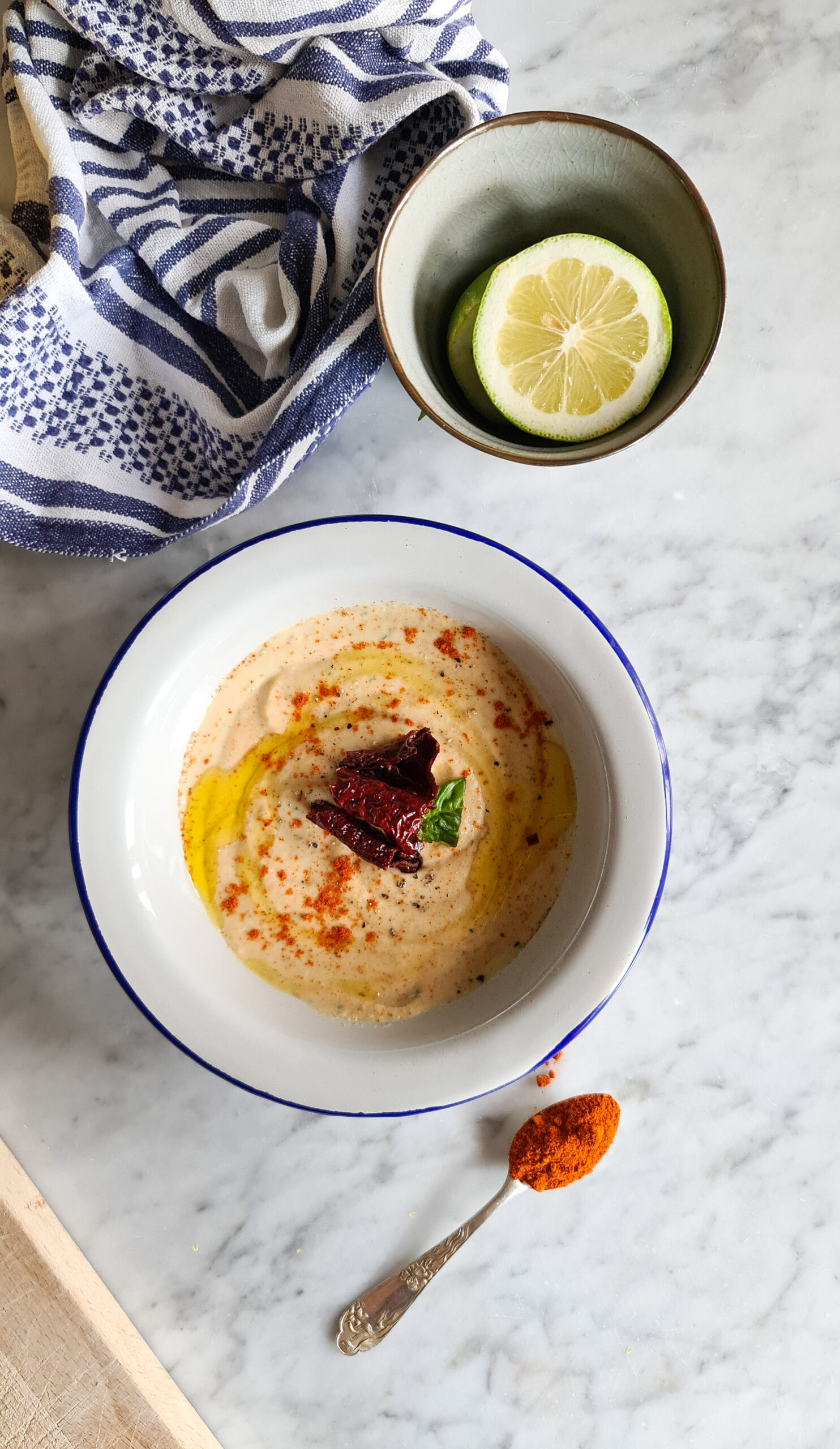 hummus di ceci e crusco